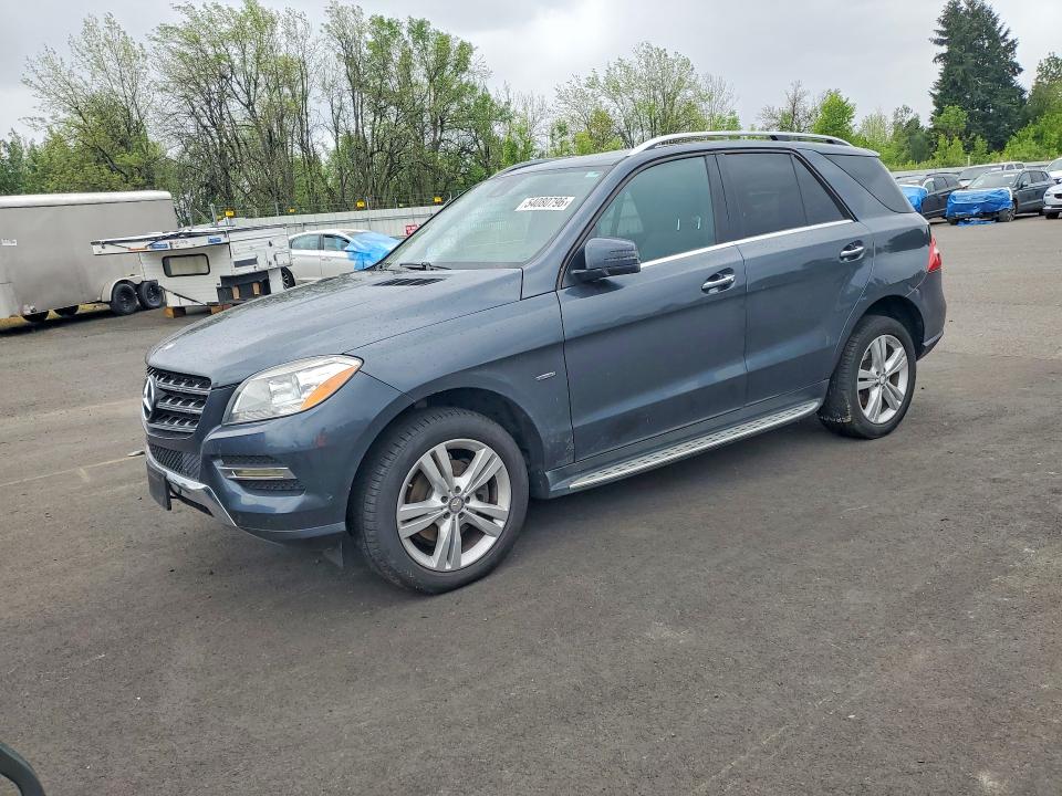 54080796 :رقم المزاد ، 4JGDA2EB2CA033063 vin ، 2012 Mercedes-benz Ml مزاد بيع