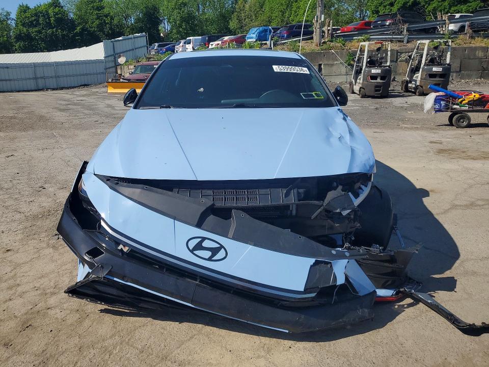 53999536 :رقم المزاد ، KMHLW4DKXSU025283 vin ، 2025 Hyundai Elantra N مزاد بيع