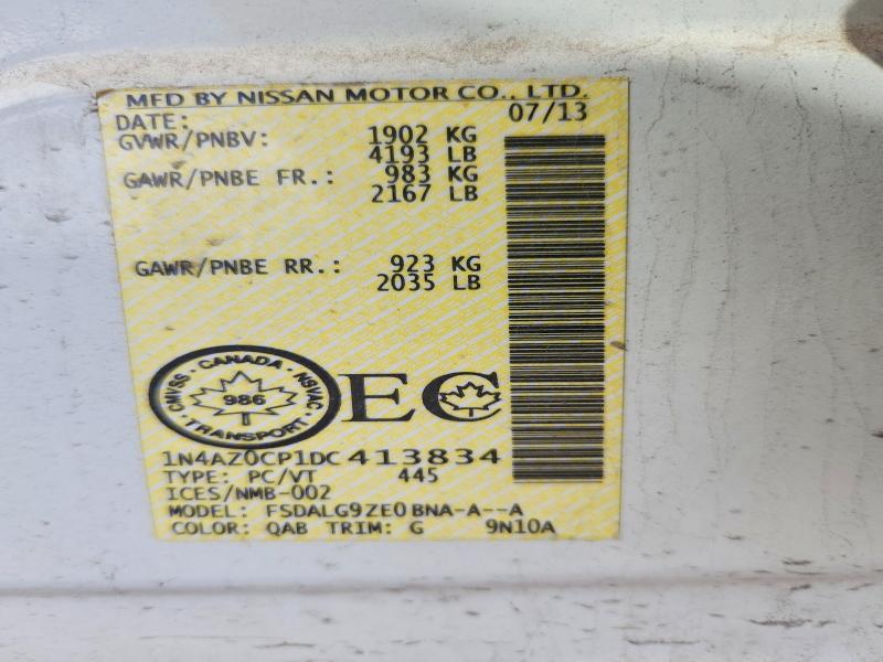 Продажа на аукционе авто 2013 Nissan Leaf, vin: 1N4AZ0CP1DC413834, номер лота: 54164046