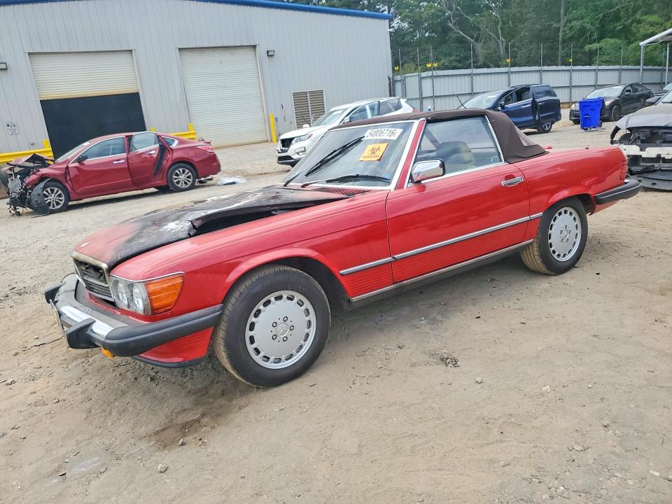 Aukcja sprzedaży 1988 Mercedes-benz 560, vin: WDBBA48D4JA087593, numer aukcji: 54806716