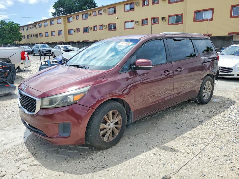 2015 Kia Sedona მანქანა იყიდება აუქციონზე, vin: KNDMB5C17F6059758, აუქციონის ნომერი: 54396436