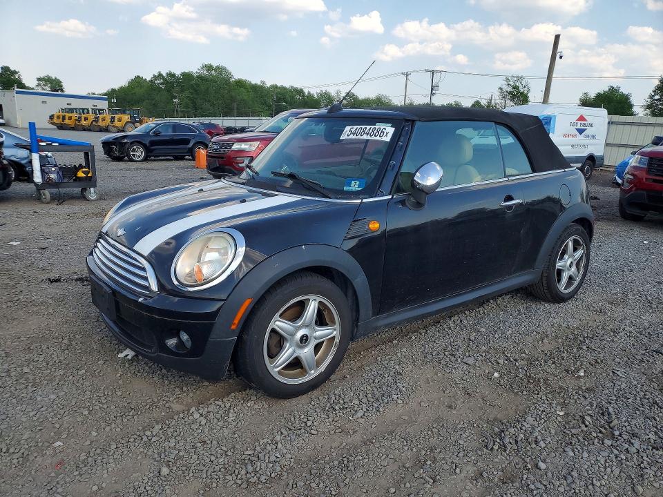 2010 Mini Cooper მანქანა იყიდება აუქციონზე, vin: WMWMR3C51ATZ19101, აუქციონის ნომერი: 54084886
