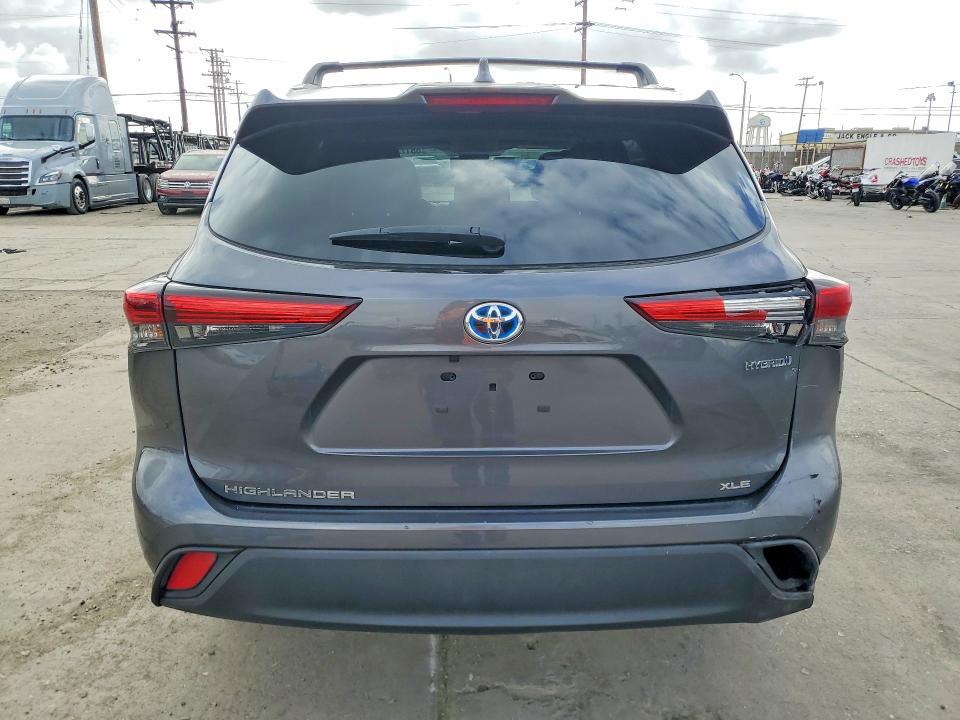 55172066 :رقم المزاد ، 5TDKBRCH1PS566149 vin ، 2023 Toyota Highlander Hybrid مزاد بيع