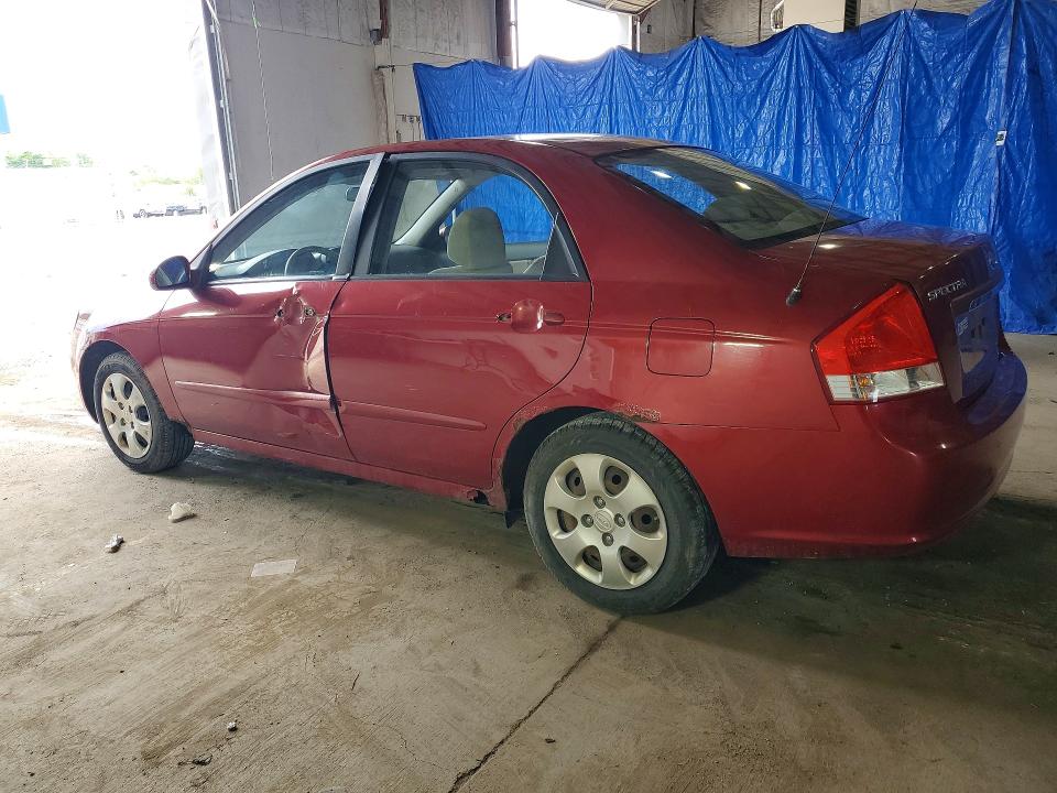 2009 Kia Spectra მანქანა იყიდება აუქციონზე, vin: KNAFE221595601737, აუქციონის ნომერი: 51590186