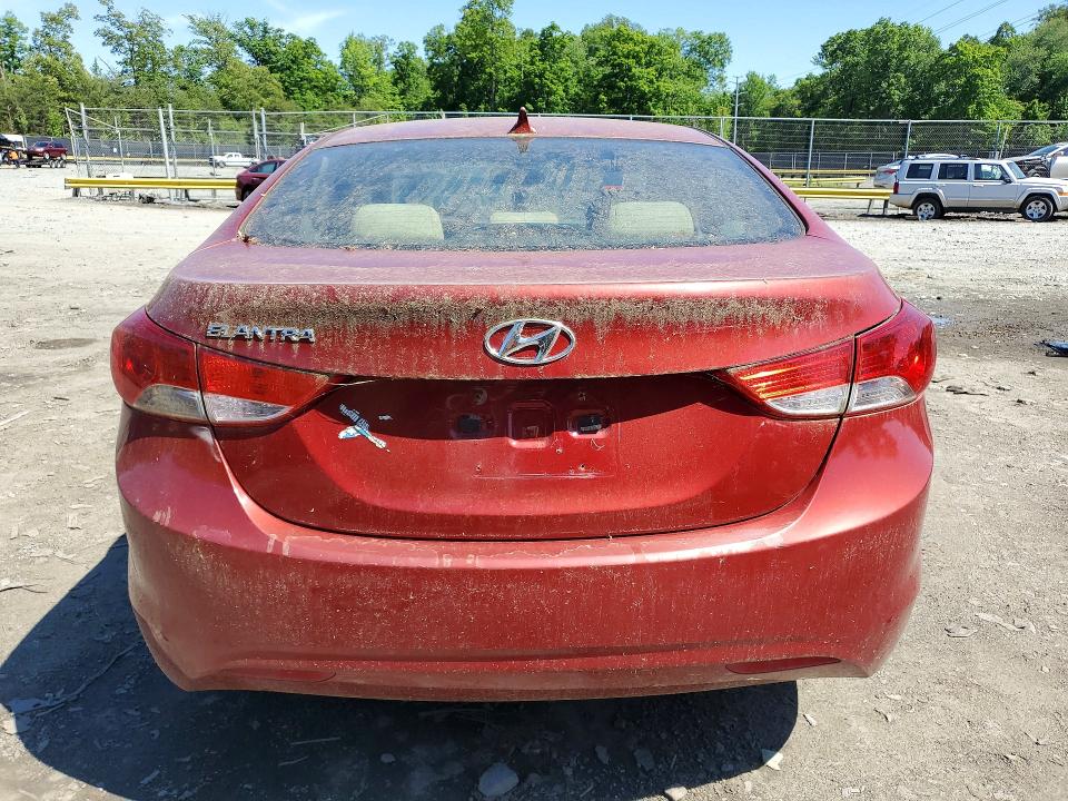 2012 Hyundai Elantra მანქანა იყიდება აუქციონზე, vin: KMHDH4AE5CU282513, აუქციონის ნომერი: 53345966