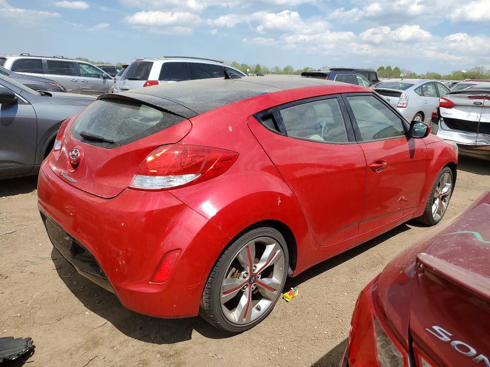 2013 Hyundai Veloster მანქანა იყიდება აუქციონზე, vin: KMHTC6AD3DU155080, აუქციონის ნომერი: 52358976