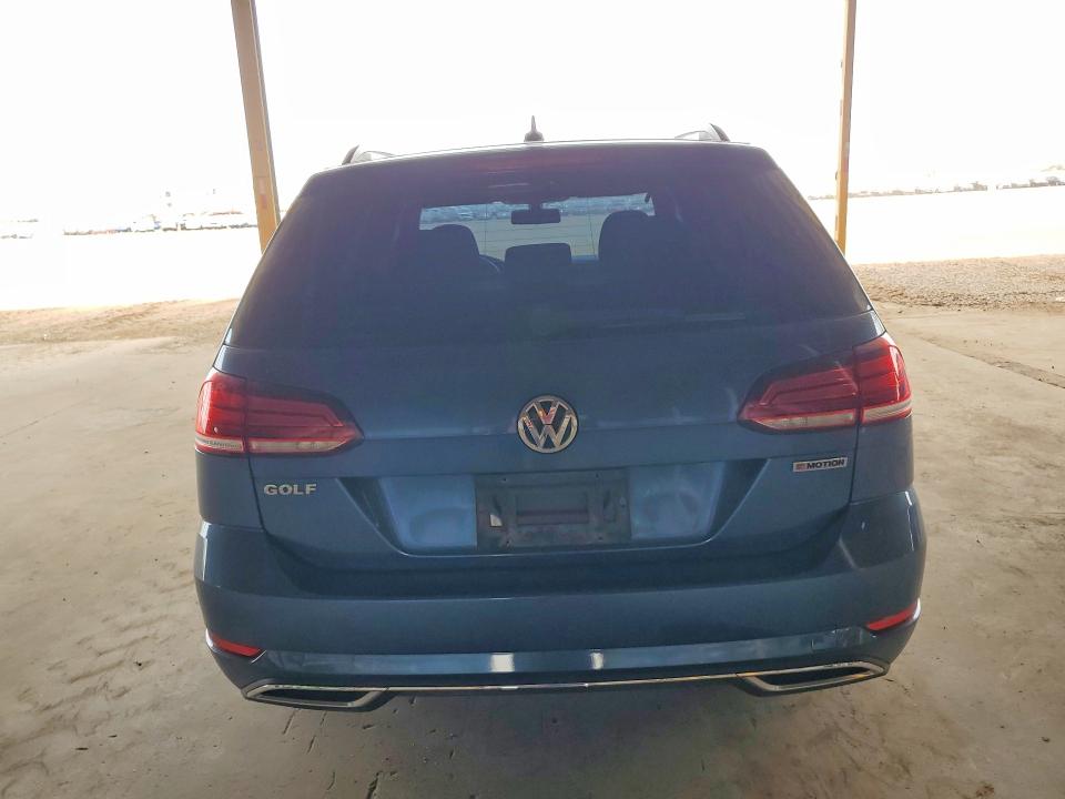 2019 Volkswagen Golf Sportwagen მანქანა იყიდება აუქციონზე, vin: 3VW117AU6KM510006, აუქციონის ნომერი: 52422066