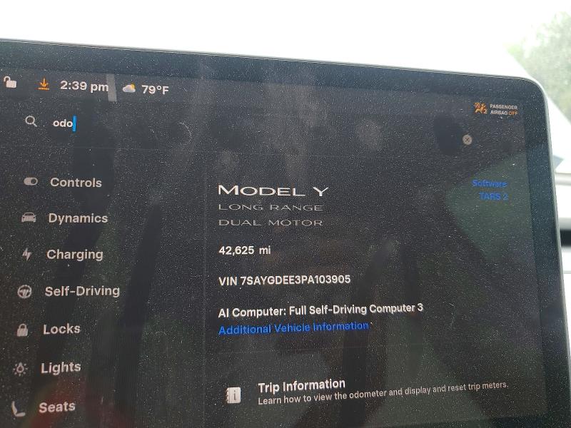 Продаж на аукціоні авто 2023 Tesla Model Y, vin: 7SAYGDEE3PA103905, номер лоту: 52294946