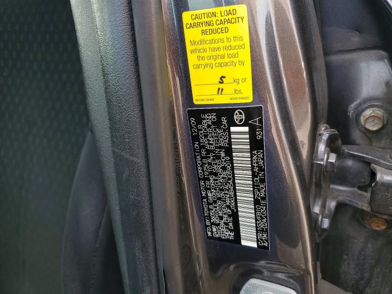 Продажа на аукционе авто 2010 Scion Xd, vin: JTKKU4B45AJ059019, номер лота: 54485166