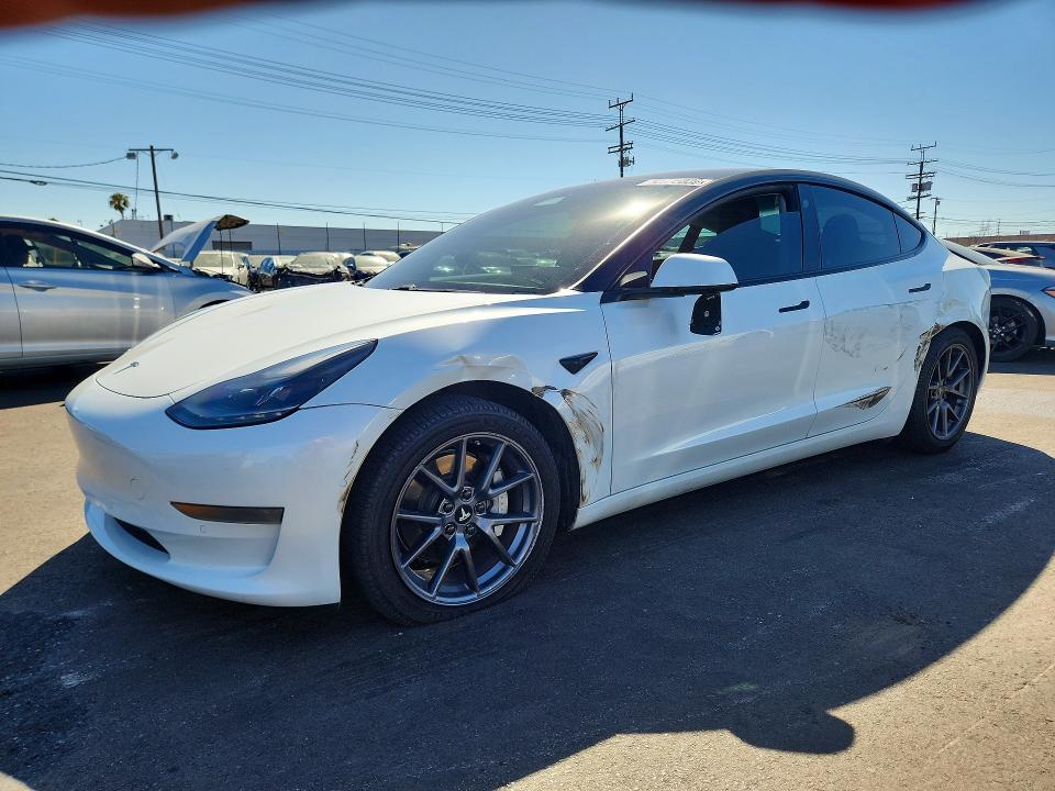 2021 Tesla Model 3 მანქანა იყიდება აუქციონზე, vin: 5YJ3E1EA6MF013638, აუქციონის ნომერი: 52885036