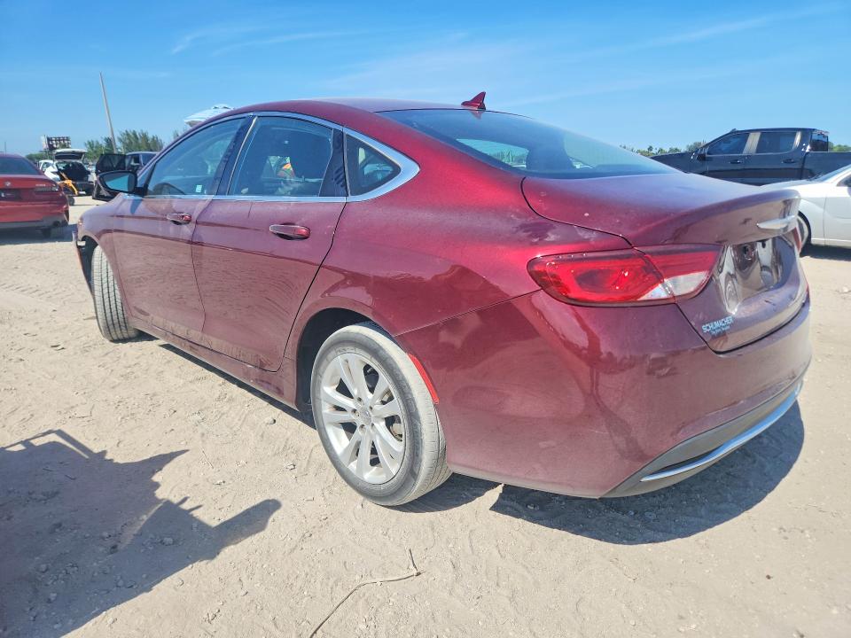 Продаж на аукціоні авто 2016 Chrysler 200, vin: 1C3CCCAB2GN122186, номер лоту: 53205986