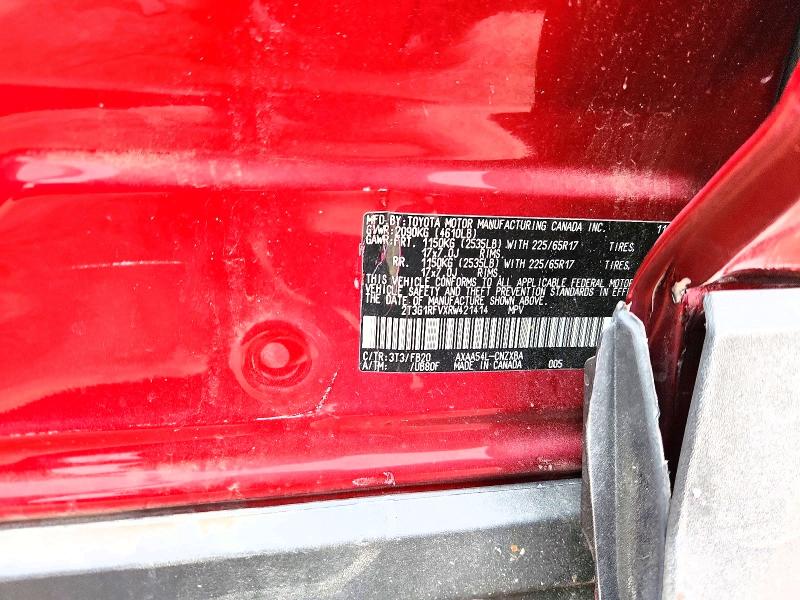 55324066 :رقم المزاد ، 2T3G1RFVXRW421414 vin ، 2024 Toyota Rav4 مزاد بيع