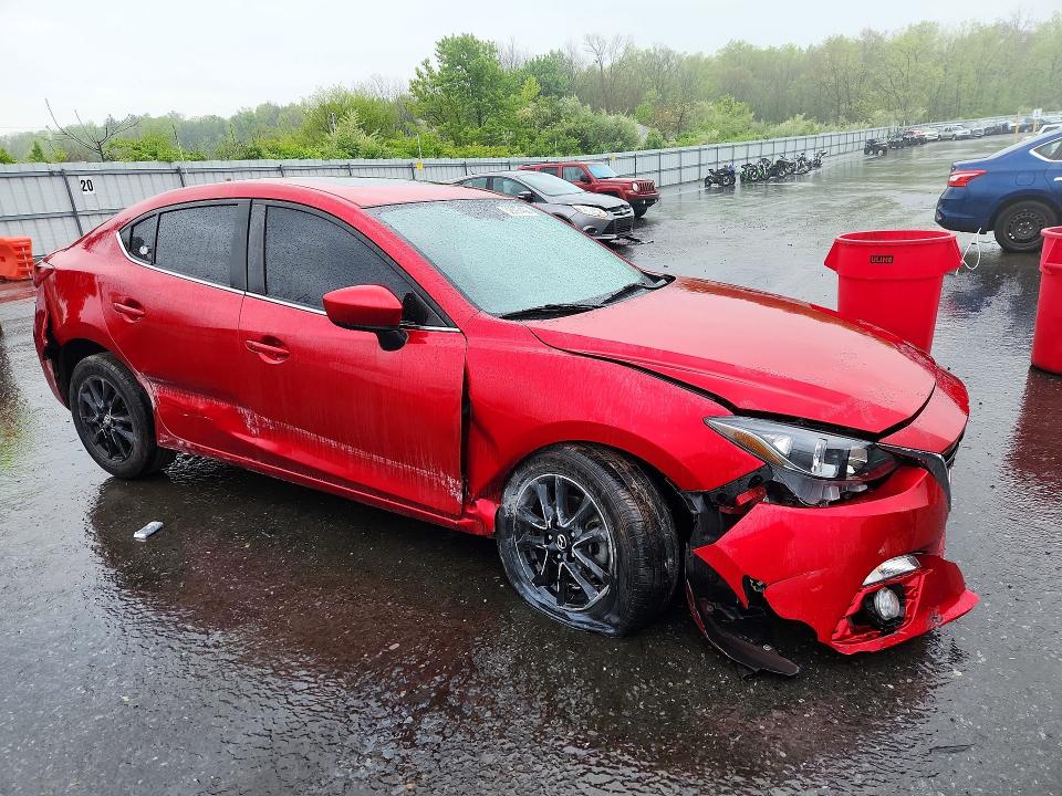 52697456 :رقم المزاد ، JM1BM1W74G1346810 vin ، 2016 Mazda 3 مزاد بيع