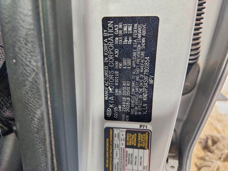 Продажа на аукционе авто 2015 Kia Soul, vin: KNDJP3A5XF7801854, номер лота: 55541436