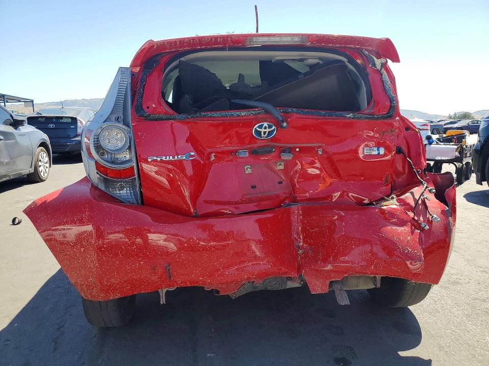 53245446 :رقم المزاد ، JTDKDTB30C1515441 vin ، 2012 Toyota Prius C مزاد بيع