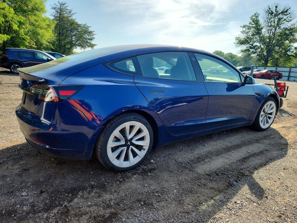 Aukcja sprzedaży 2022 Tesla Model 3, vin: 5YJ3E1EA5NF372593, numer aukcji: 53782376