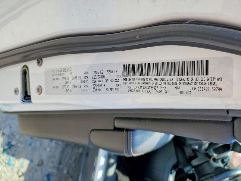 Продажа на аукционе авто 2016 Jeep Cherokee, vin: 1C4PJMDS0GW199427, номер лота: 53980236