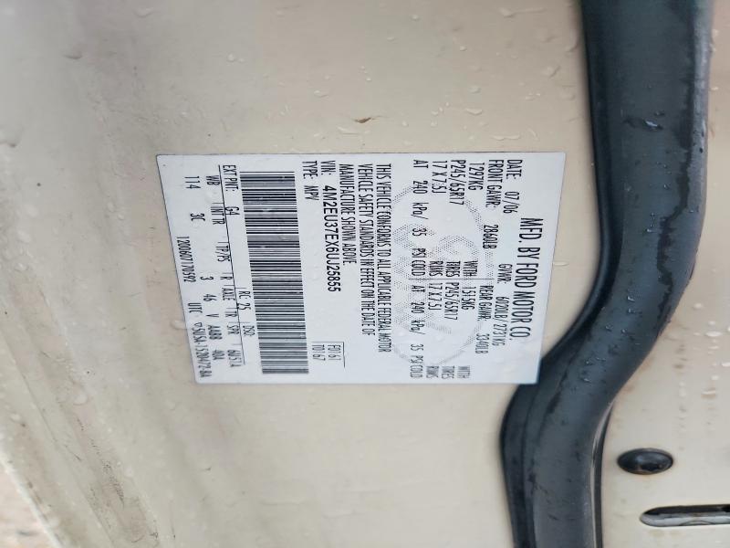 Продажа на аукционе авто 2006 Mercury Mountaineer, vin: 4M2EU37EX6UJ25855, номер лота: 52483346