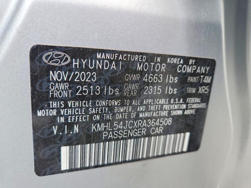 Aukcja sprzedaży 2024 Hyundai Sonata, vin: KMHL54JCXRA364508, numer aukcji: 53933276