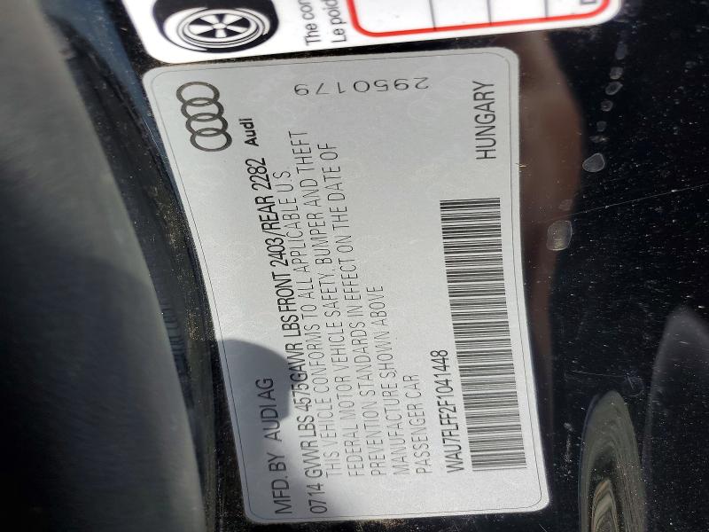 Aukcja sprzedaży 2015 Audi A3, vin: WAU7FLFF2F1041448, numer aukcji: 55104906
