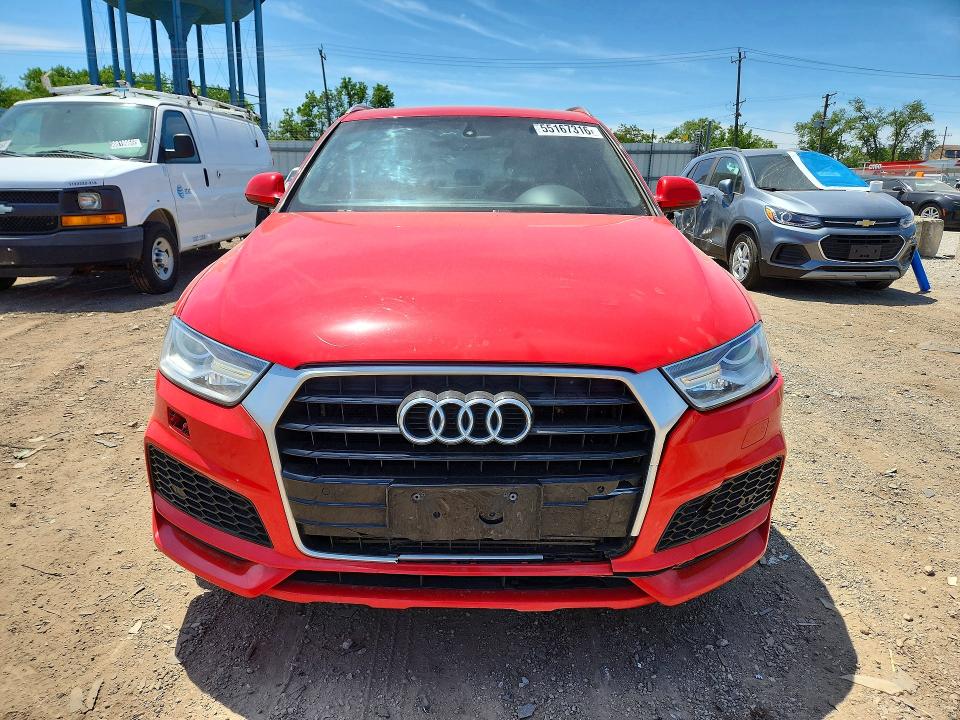 2018 Audi Q3 მანქანა იყიდება აუქციონზე, vin: WA1BCCFSXJR023688, აუქციონის ნომერი: 55167316