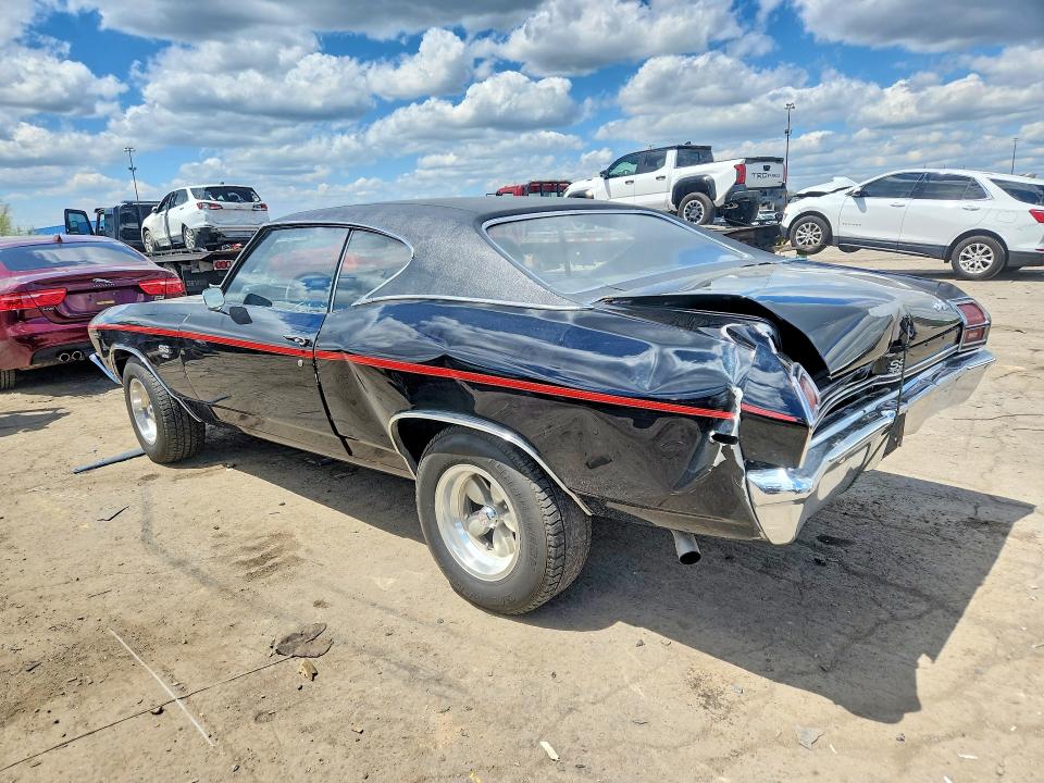 52394936 :رقم المزاد ، 136379K353923 vin ، 1969 Chev Chevelle Malibu Ss 396 مزاد بيع