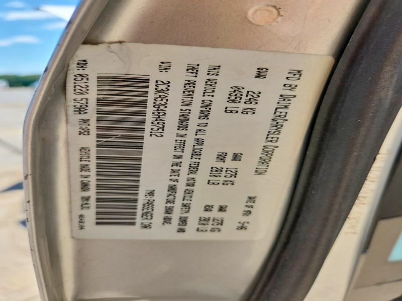 Aukcja sprzedaży 2006 Chrysler 300, vin: 2C3KA53G46H497512, numer aukcji: 51459676