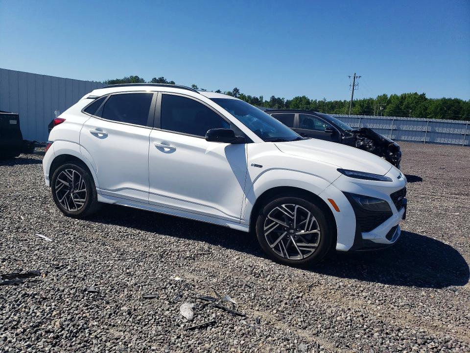 55301496 :رقم المزاد ، KM8K3CA31NU851777 vin ، 2022 Hyundai Kona مزاد بيع