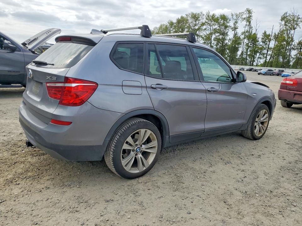 2015 Bmw X3 მანქანა იყიდება აუქციონზე, vin: 5UXWX9C55F0D48565, აუქციონის ნომერი: 52345056