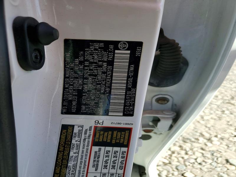 Продажа на аукционе авто 2014 Toyota Camry, vin: 4T4BF1FK3ER426126, номер лота: 54350976