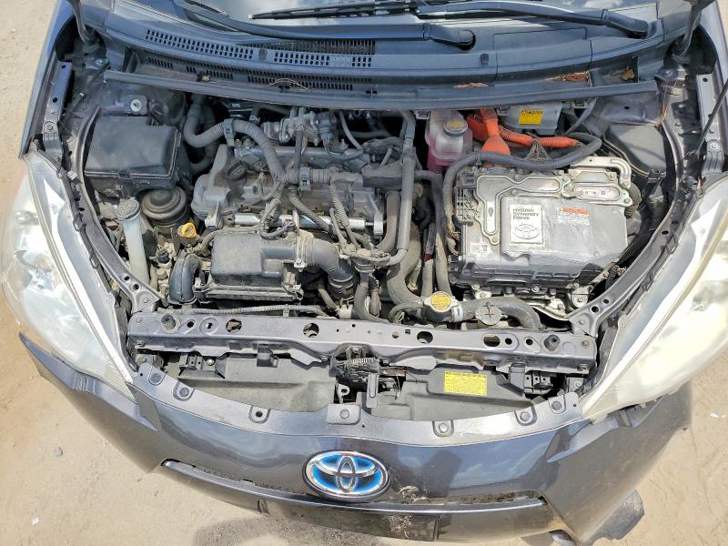 54699036 :رقم المزاد ، JTDKDTB37D1036600 vin ، 2013 Toyota Prius C مزاد بيع