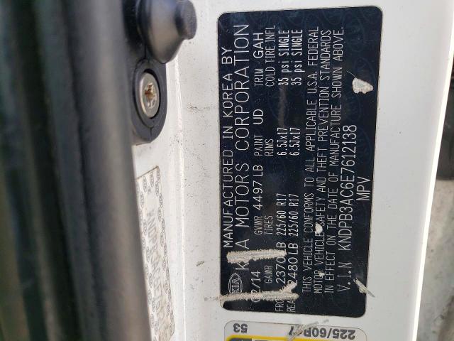 Продаж на аукціоні авто 2014 Kia Sportage, vin: KNDPB3AC6E7612138, номер лоту: 55435706