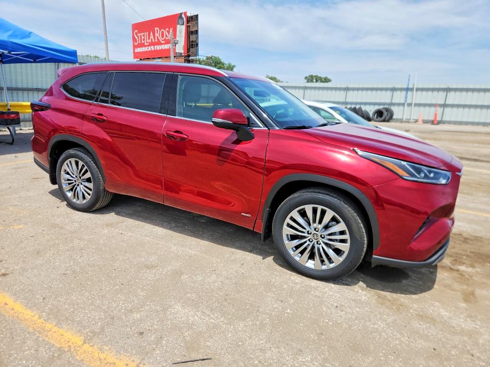 53569146 :رقم المزاد ، 5TDEBRCH0TS705145 vin ، 2026 Toyota Highlander Hybrid مزاد بيع