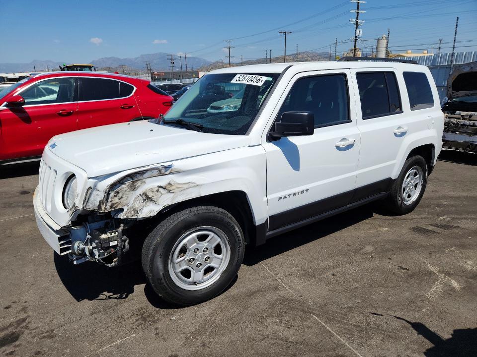 52610456 :رقم المزاد ، 1C4NJPBA1GD675666 vin ، 2016 Jeep Patriot مزاد بيع