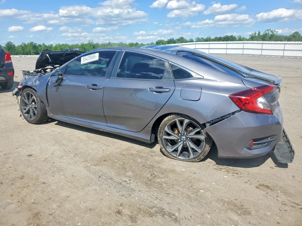 2019 Honda Civic მანქანა იყიდება აუქციონზე, vin: 2HGFC2F85KH604069, აუქციონის ნომერი: 55428666