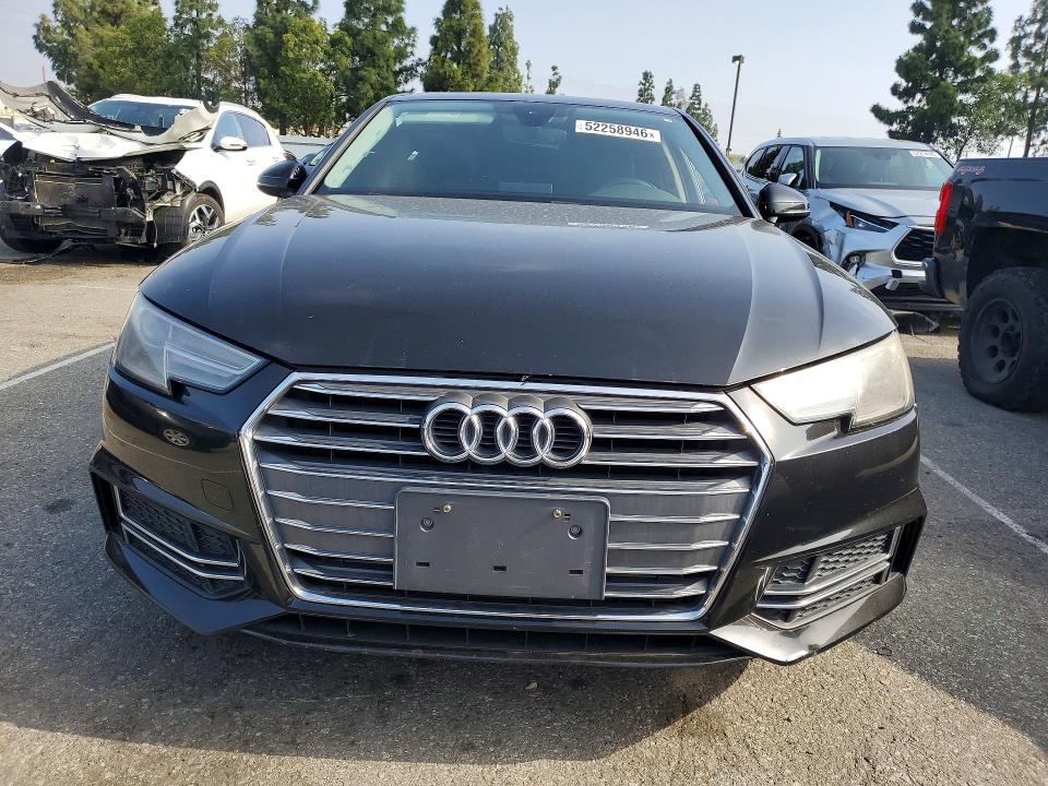 2018 Audi A4 მანქანა იყიდება აუქციონზე, vin: WAUKMAF46JA079003, აუქციონის ნომერი: 52258946