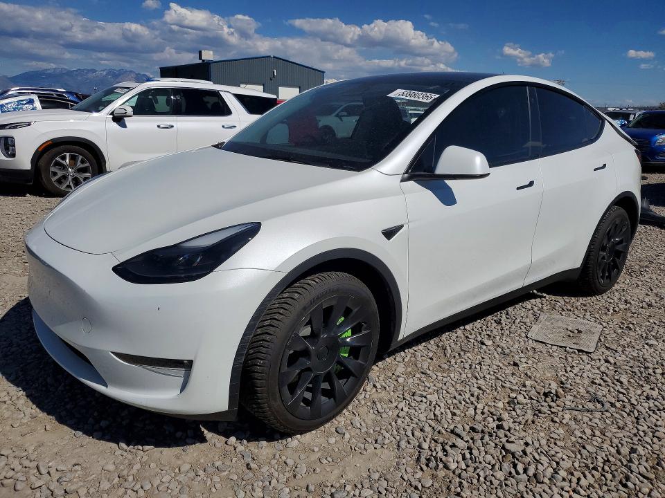2023 Tesla Model Y მანქანა იყიდება აუქციონზე, vin: 7SAYGDEE8PF692517, აუქციონის ნომერი: 53980366