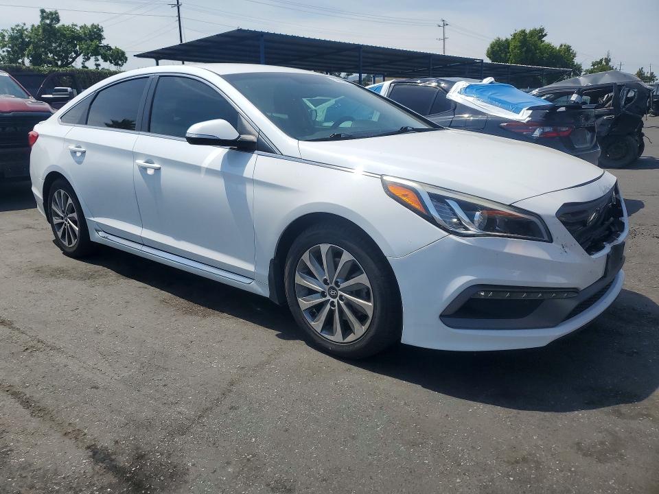 53265076 :رقم المزاد ، 5NPE34AF9HH444628 vin ، 2017 Hyundai Sonata مزاد بيع