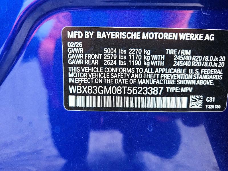 Продаж на аукціоні авто 2026 Bmw X2, vin: WBX83GM08T5623387, номер лоту: 54040606