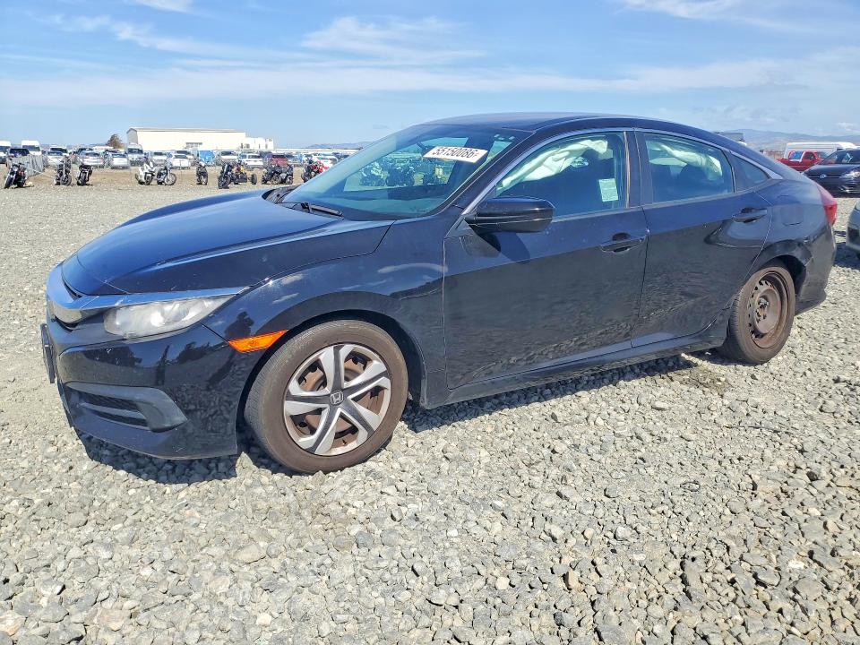 55150086 :رقم المزاد ، 19XFC2F54HE203590 vin ، 2017 Honda Civic مزاد بيع