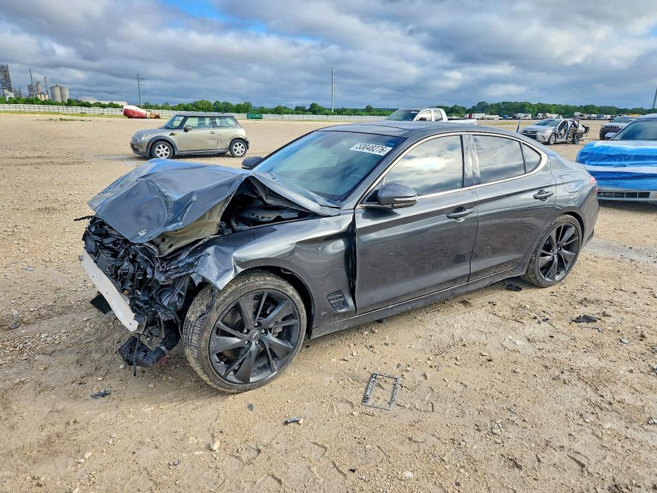 Aukcja sprzedaży 2022 Genesis G70, vin: KMTG54TE5NU100661, numer aukcji: 53048276