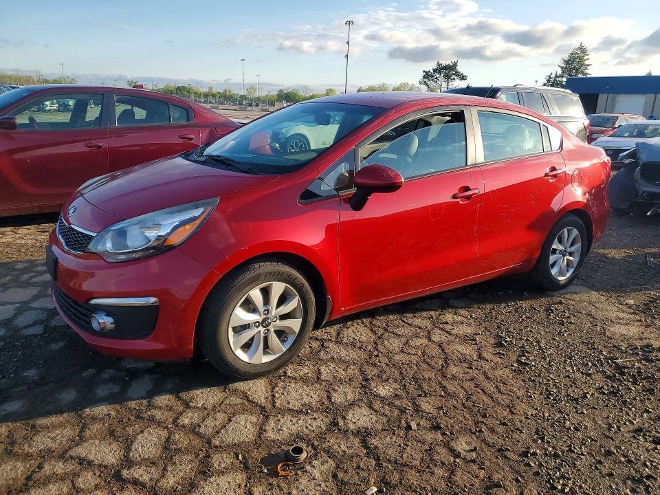 2016 Kia Rio მანქანა იყიდება აუქციონზე, vin: KNADN4A32G6569830, აუქციონის ნომერი: 52696666