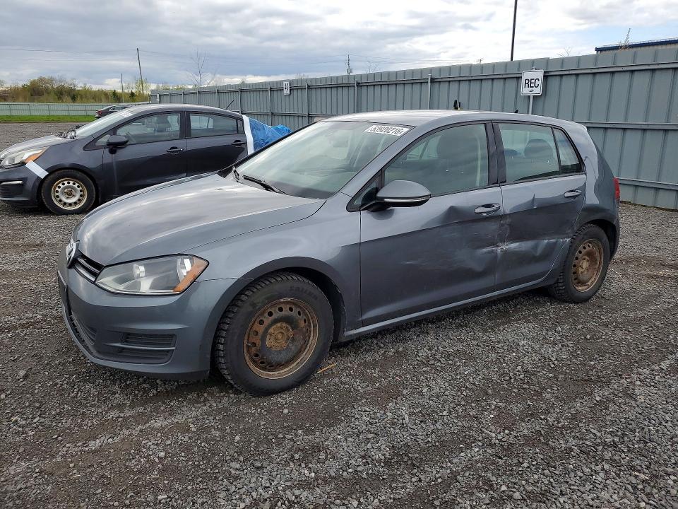 2016 Volkswagen Golf მანქანა იყიდება აუქციონზე, vin: 3VW217AU1GM029673, აუქციონის ნომერი: 53920216