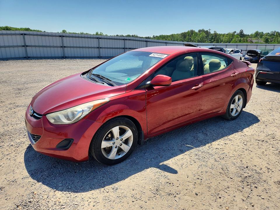 Продаж на аукціоні авто 2013 Hyundai Elantra, vin: 5NPDH4AE0DH405442, номер лоту: 54314686