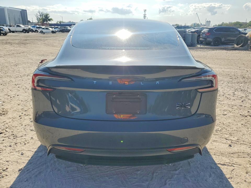 2025 Tesla Model 3 მანქანა იყიდება აუქციონზე, vin: 5YJ3E1ET7SF987577, აუქციონის ნომერი: 51723726