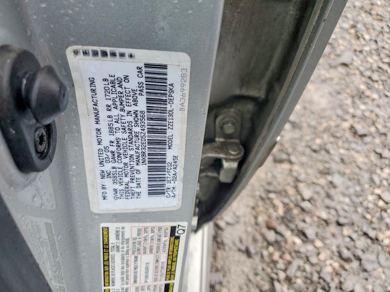 Aukcja sprzedaży 2005 Toyota Corolla, vin: 1NXBR32E05Z493568, numer aukcji: 54324116