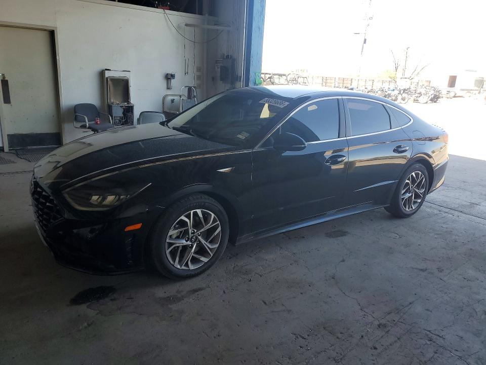 Продажа на аукционе авто 2021 Hyundai Sonata, vin: KMHL64JA1MA155775, номер лота: 55329686
