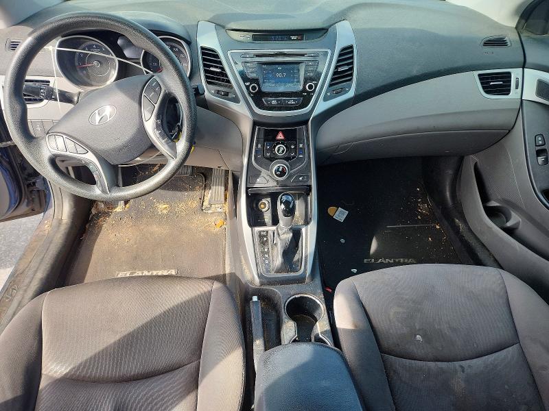 2014 Hyundai Elantra მანქანა იყიდება აუქციონზე, vin: KMHDH4AE8EU166743, აუქციონის ნომერი: 51425576
