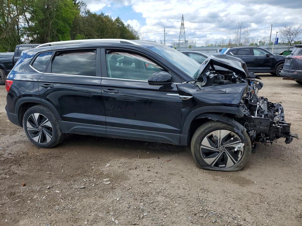 2024 Volkswagen Taos მანქანა იყიდება აუქციონზე, vin: 3VVUX7B23RM100481, აუქციონის ნომერი: 53596896