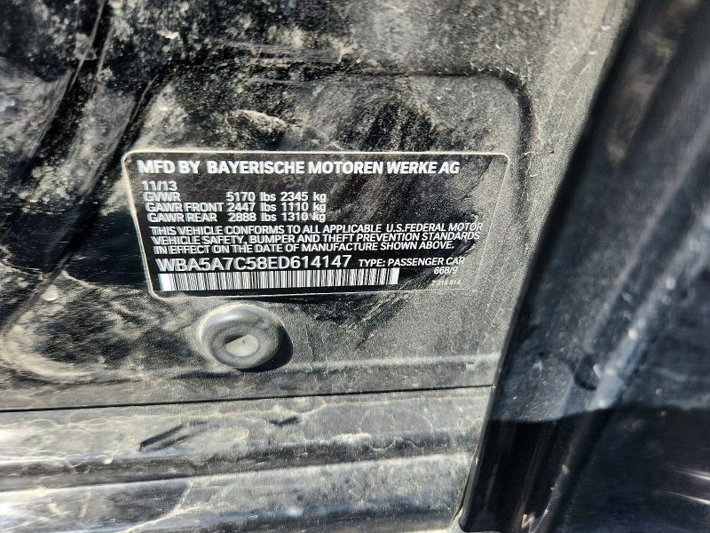 Продаж на аукціоні авто 2014 Bmw 528, vin: WBA5A7C58ED614147, номер лоту: 54232256